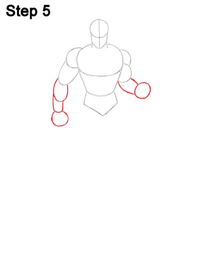 how to draw superman full body