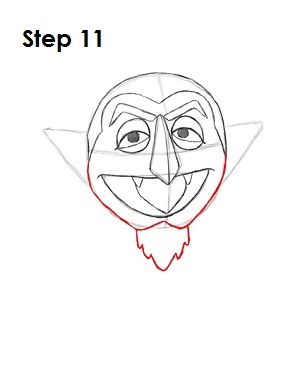 How to Draw The Count Step 11 How to Draw The Count Step 11