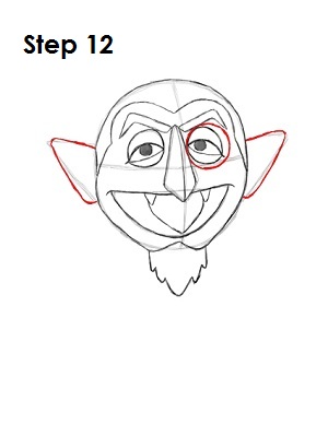 How to Draw The Count Step 12 How to Draw The Count Step 12