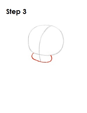 how to draw tweety bird step 3