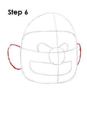 Draw Wario Step 6 Draw Wario Step 6