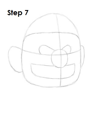 Draw Wario Step 7 Draw Wario Step 7