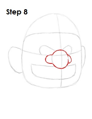 Draw Wario Step 8 Draw Wario Step 8