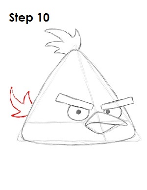 Desenhe Angry Bird Amarelo Desenhe Angry Bird Amarelo