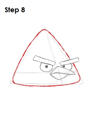 Desenhe Angry Bird Amarelo Desenhe Angry Bird Amarelo