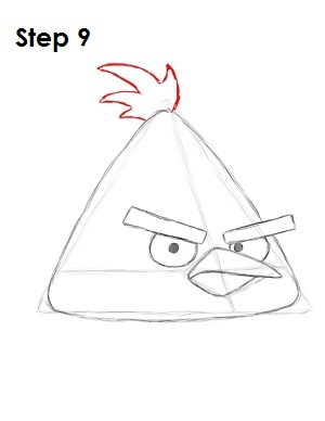 Desenhe Angry Bird Amarelo