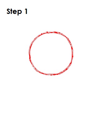 Draw the Genie Step 1 Draw the Genie 1