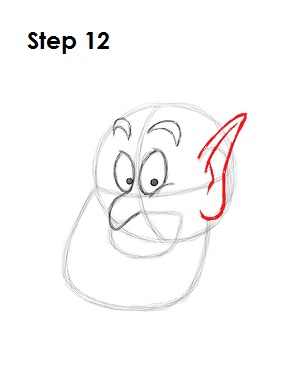 Draw the Genie Step 12 Draw the Genie 12