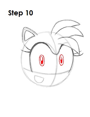 Amy Rose Sonic 10 Draw Amy Rose 10