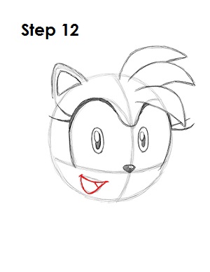 Amy Rose Sonic 12 Draw Amy Rose 12