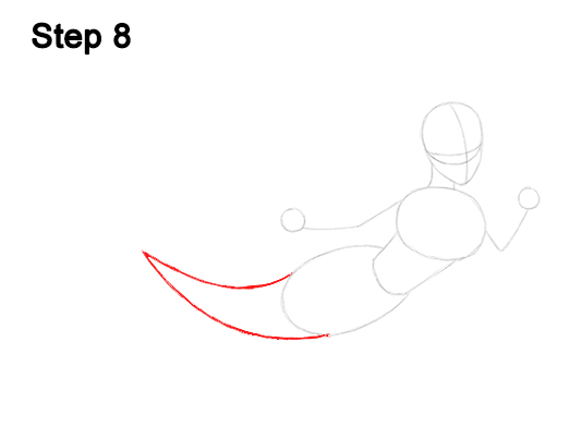Ariel Little Mermaid Drawing 8 Draw Ariel Little Mermaid Body 8