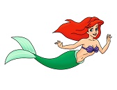 How to Draw Ariel Little Mermaid