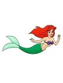 How to Draw Ariel the Little Mermaid Full Body