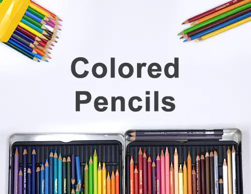 Art Drawing Materials Supplies List Color Pencils