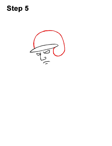 Draw Cartoon Baseball Player Batting 5 How to a Draw Cartoon Baseball Player Batter 5