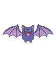 How to draw a Cartoon Vampire Bat Halloween