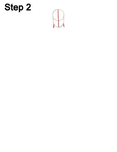 How to Draw Batman Full Body Step 2
