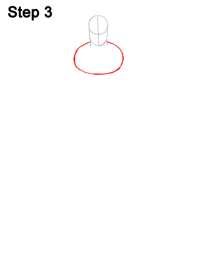 How to Draw Batman Full Body Step 3