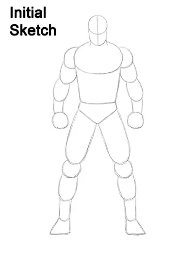 How To Draw Batman Full Body