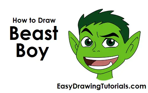 How to Draw Beast Boy