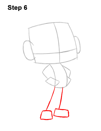 How to Draw Beast Boy Teen Titans Go! Full Body 6