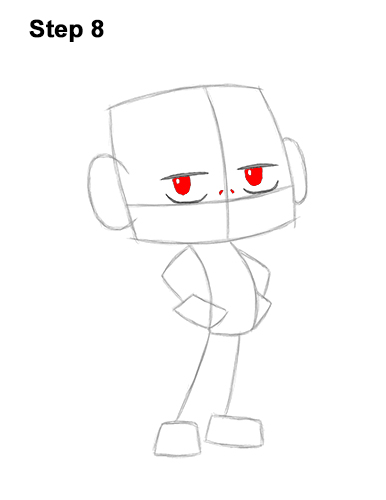How to Draw Beast Boy Teen Titans Go! Full Body 8