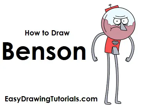 Draw Benson Regular Show