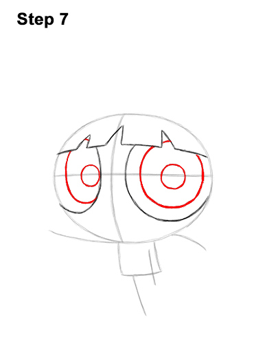 Draw Blossom Powerpuff Girls 7 How to Draw Blossom Powerpuff Girls Full Body 7