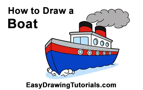 How To Draw A Boat Ship Video Step By Step Pictures You'll receive email and feed alerts when new items arrive. how to draw a boat ship video step