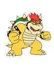 How to Draw Bowser Full Body Nintendo Super Mario