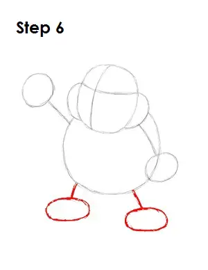 How to Draw Bowser Jr. Step 6