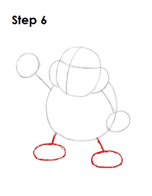 How to Draw Bowser Jr. How to Draw Bowser Jr. Step 6