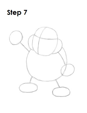 How to Draw Bowser Jr. How to Draw Bowser Jr. Step 7