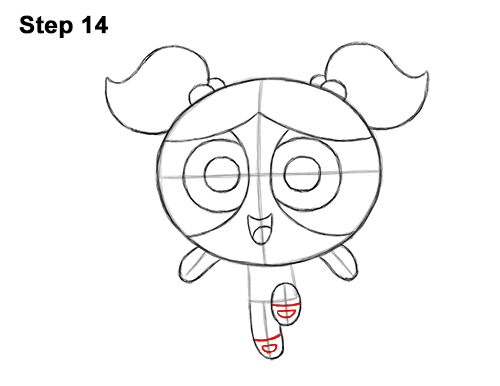 Draw Bubbles Powerpuff Girls 14 How to Draw Bubbles Powerpuff Girls Full Body 14
