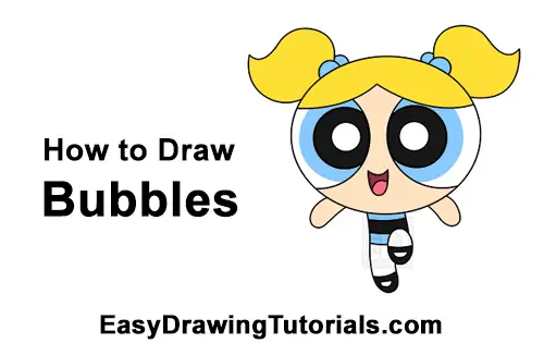 How to Draw Bubbles (Powerpuff Girls) Step-by-Step Pictures