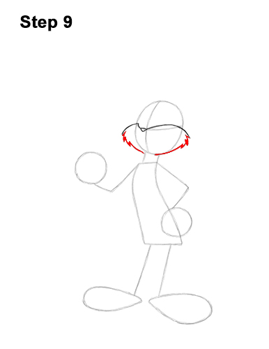 How to Draw Bugs Bunny Full Body Carrot 9
