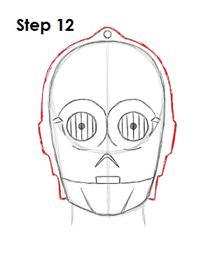 Star Wars C-3PO 12 Draw C-3PO 12