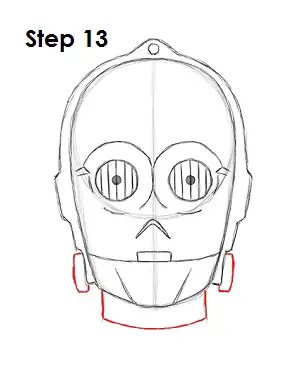 Draw C-3PO 13