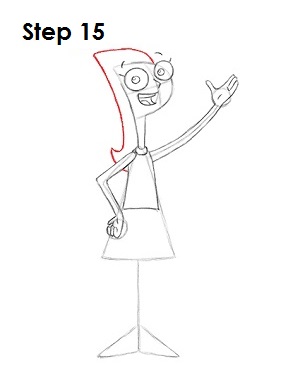 How to Draw Candace 15 How to Draw Candace Step 15