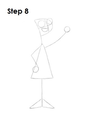 How to Draw Candace 8 How to Draw Candace Step 8