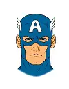 Draw Captain America Marvel