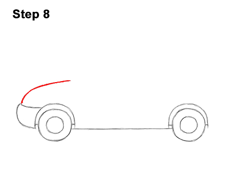 How to Draw Cartoon Car Automobile Vehicle Clipart 8