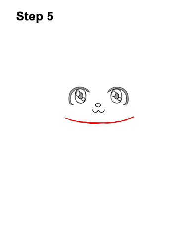 Draw a Cute Black Kitty in a Jack-O'-Lantern 5 How to Draw Cute Cartoon Black Cat Kitten Halloween Chibi Kawaii 5