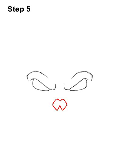 Draw a Creepy Halloween Cat Skull 5 How to Draw Scary Cartoon Cat Skull Halloween 5