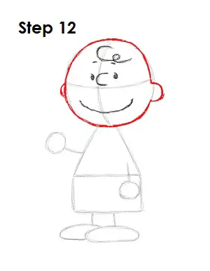 Draw Charlie Brown 12
