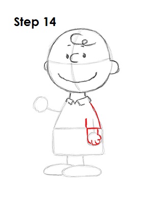 Draw Charlie Brown 14