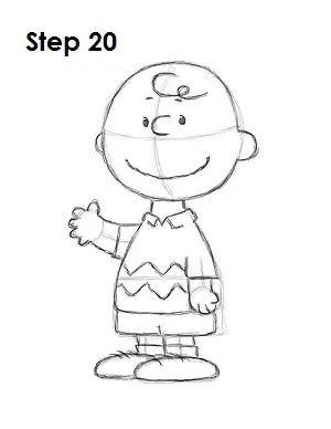 Draw Charlie Brown 20