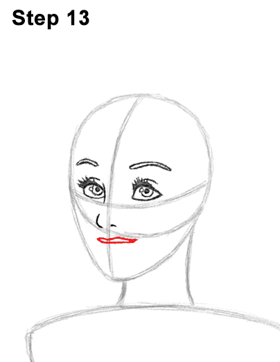 Cinderella Full Body Drawing 13 Draw Cinderella Dress 13