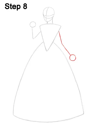 Draw Cinderella Dress 8