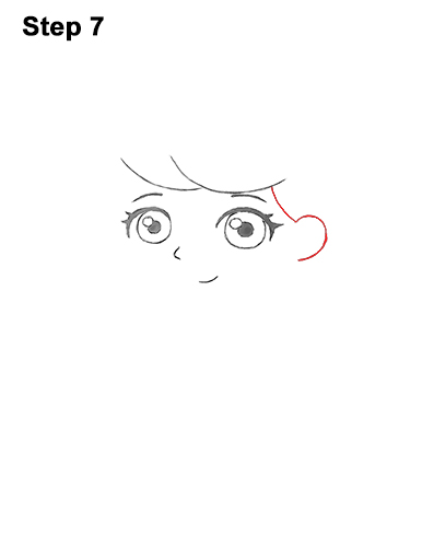 Draw Mini Chibi Little Cinderella 7